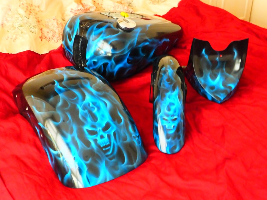 Airflow Painting Custom Painting Dublin Ireland www.airflowpainting.com custom painted bike helmet guitar Airbrush Artist Airbrushing Design customized art work paint job (2)